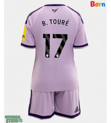Newcastle United Bazoumana Toure #17 Replika Babytøj Tredje sæt Børn 2026-27 Kortærmet (+ Korte bukser)